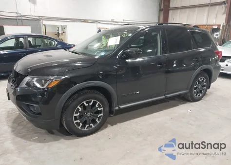 2020 Nissan Pathfinder Sl 4Wd из США, поврежденный, VIN 5N1DR2CM8LC618506